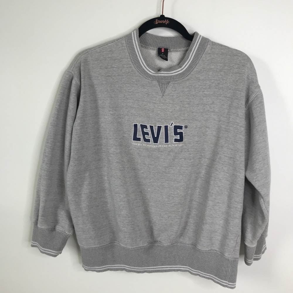 Vintage Levi's Pullover Sweatshirt Spellout Crew
